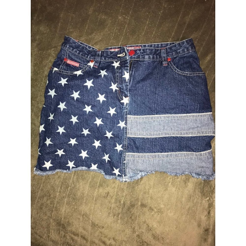 NO Excuses Jean Skirt